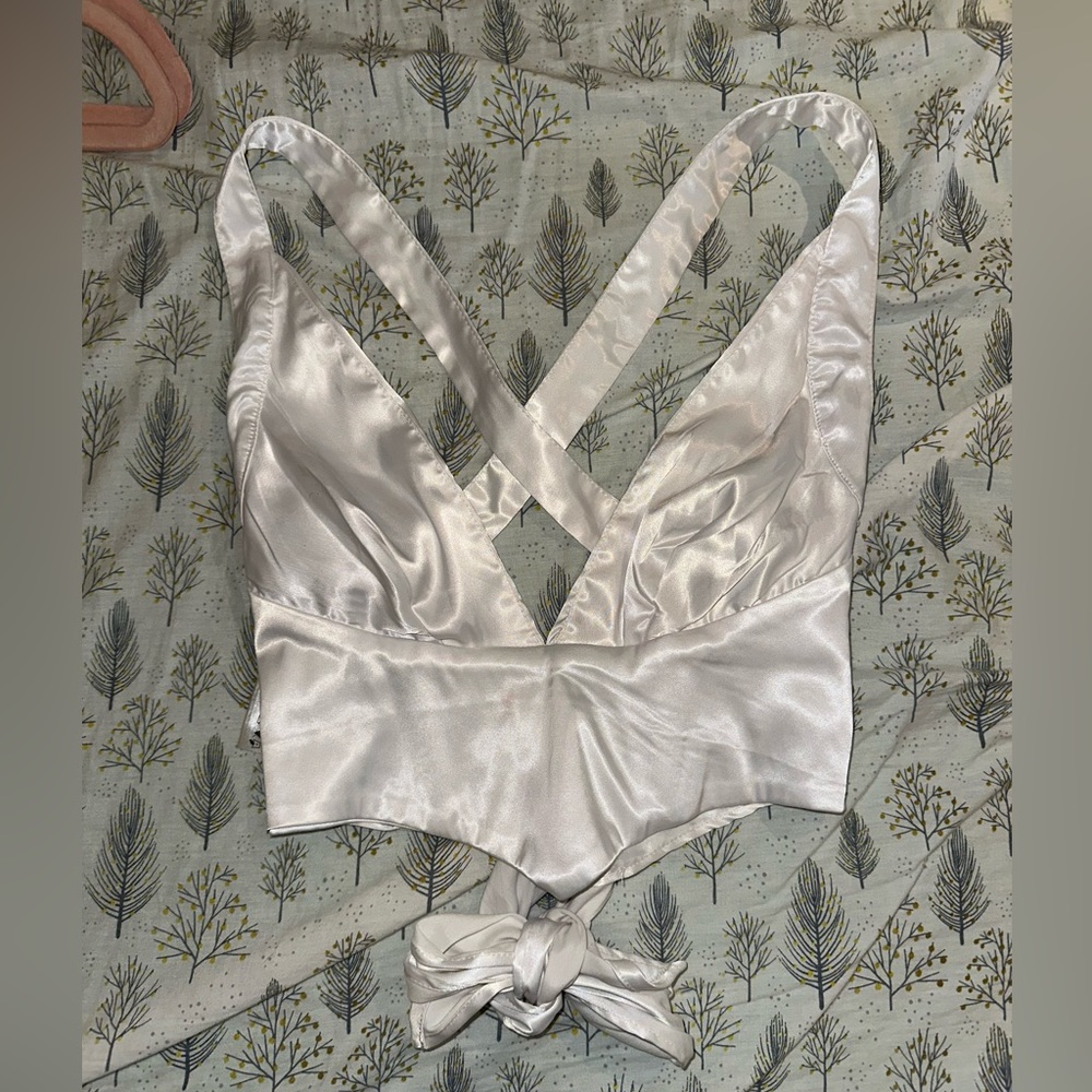 Princess Polly Super cute front tie tank top.